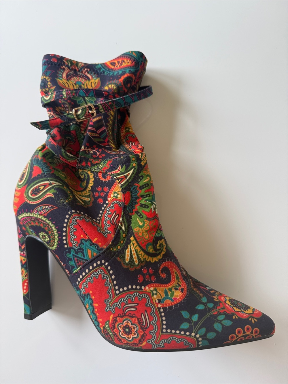 Gisele Paisley Ankle Bootie - Picture 3 of 9